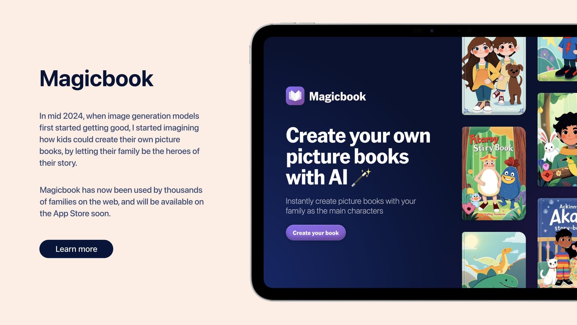 Magicbook slide 1